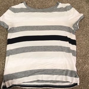Stripped American Eagle shirt